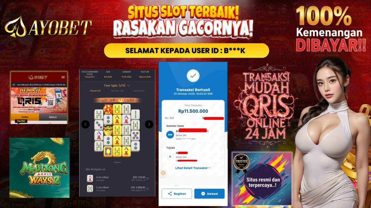 AYOBET JACKPOT SLOT MAHJONG WAYS 2